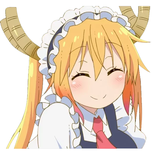 Sticker from the "Maid Dragon" sticker pack