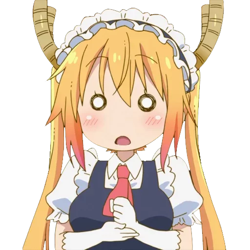 Sticker from the "Maid Dragon" sticker pack