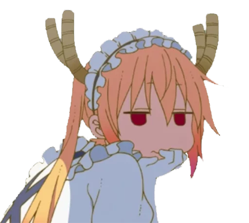 Sticker from the "Maid Dragon" sticker pack