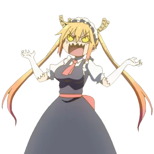 Sticker from the "Maid Dragon" sticker pack