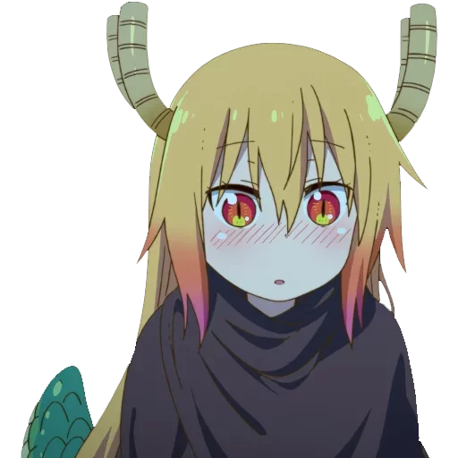 Sticker from the "Maid Dragon" sticker pack