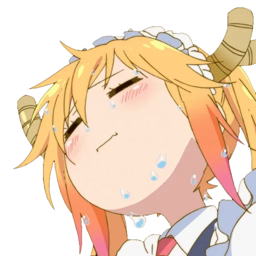 Sticker from the "Maid Dragon" sticker pack