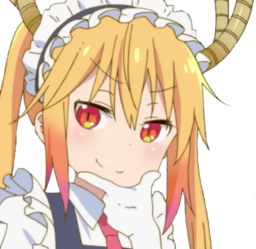 Sticker from the "Maid Dragon" sticker pack