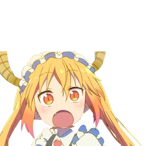 Sticker from the "Maid Dragon" sticker pack