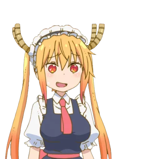 Sticker from the "Maid Dragon" sticker pack