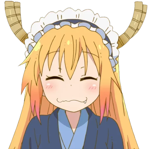 Sticker from the "Maid Dragon" sticker pack