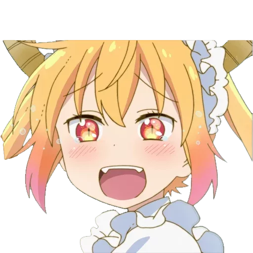 Sticker from the "Maid Dragon" sticker pack