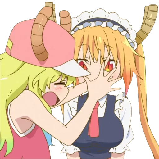 Sticker from the "Maid Dragon" sticker pack