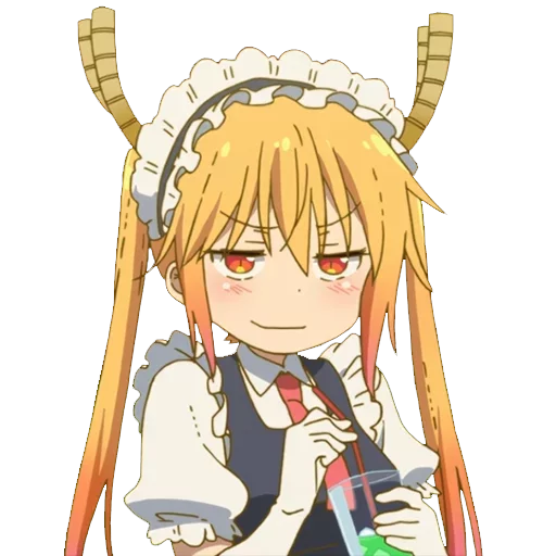 Sticker from the "Maid Dragon" sticker pack