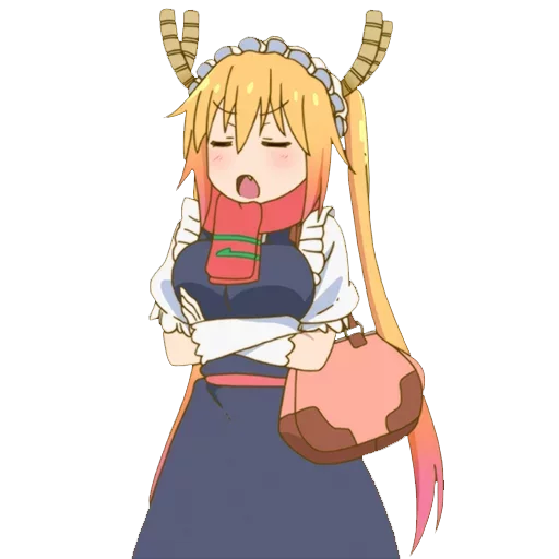 Sticker from the "Maid Dragon" sticker pack