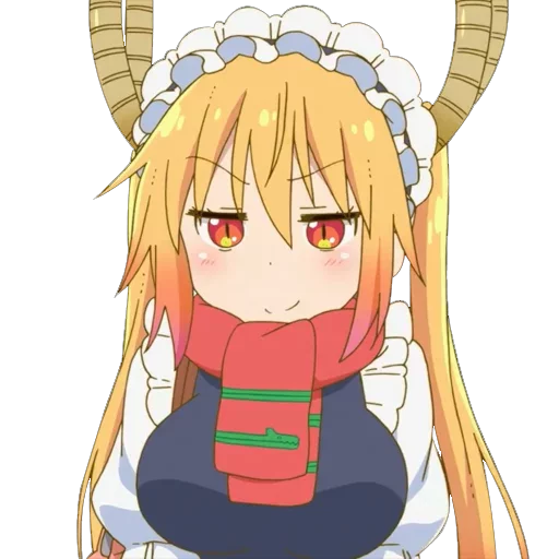 Стикер из набора "Maid Dragon"