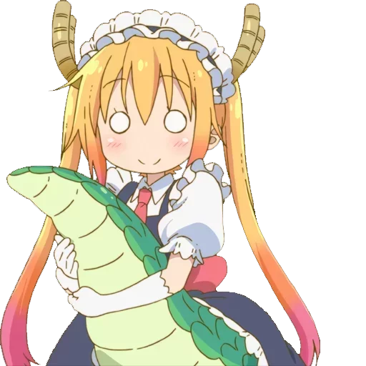 Стикер из набора "Maid Dragon"