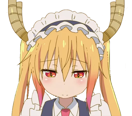 Sticker from the "Maid Dragon" sticker pack