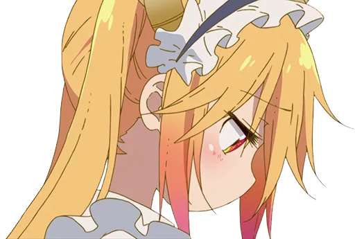 Sticker from the "Maid Dragon" sticker pack