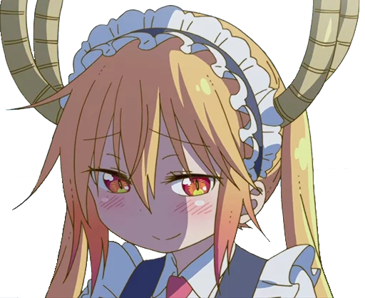 Sticker from the "Maid Dragon" sticker pack