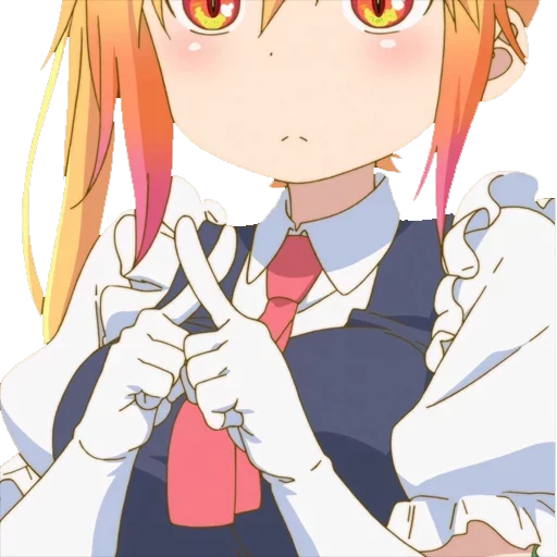 Sticker from the "Maid Dragon" sticker pack