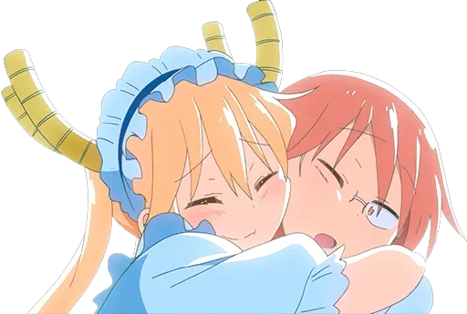 Sticker from the "Maid Dragon" sticker pack