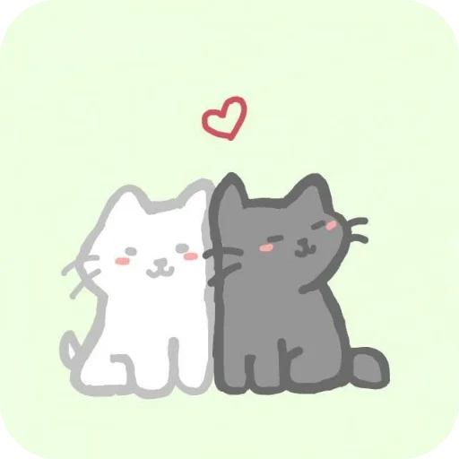 Sticker from the "Cute cats" sticker pack