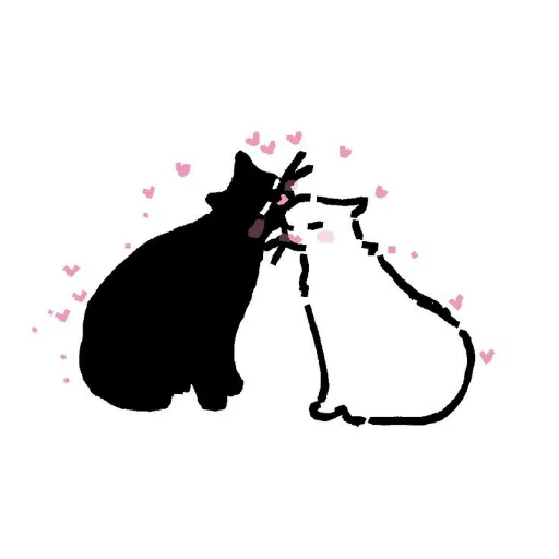 Sticker from the "Cute cats" sticker pack