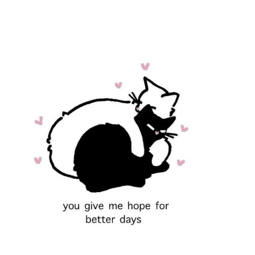 Sticker from the "Cute cats" sticker pack