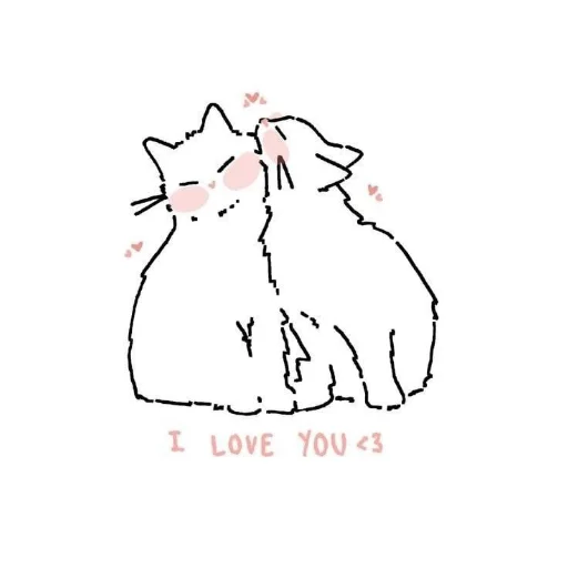 Sticker from the "Cute cats" sticker pack