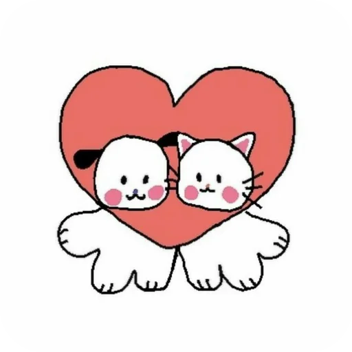 Sticker from the "Cute cats" sticker pack