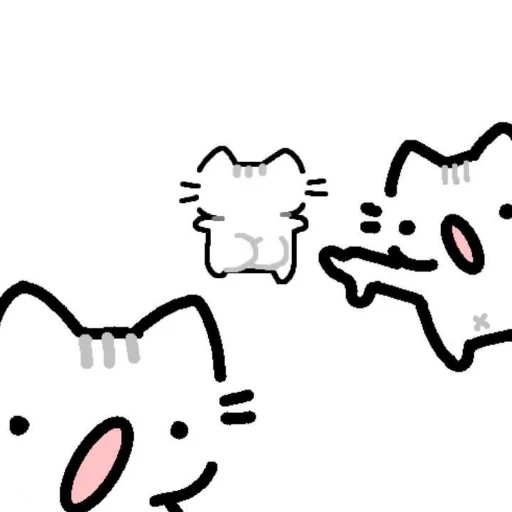 Sticker from the "Cute cats" sticker pack