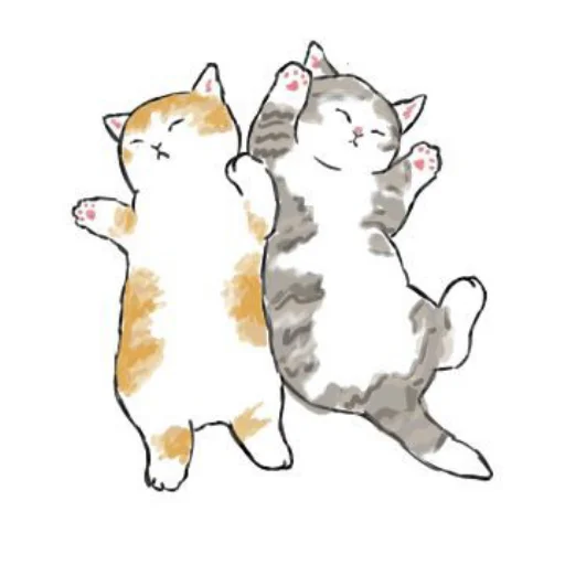 Sticker from the "Cute cats" sticker pack