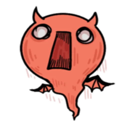 Sticker from the "Funny Devil" sticker pack