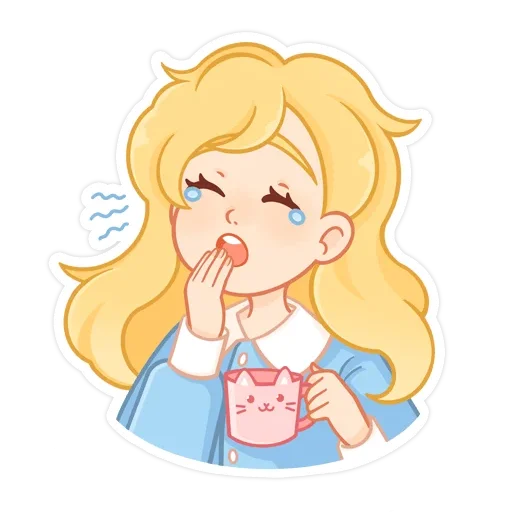 Sticker from the "долли без надписей" sticker pack