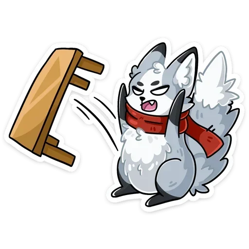 Sticker from the "рейни" sticker pack