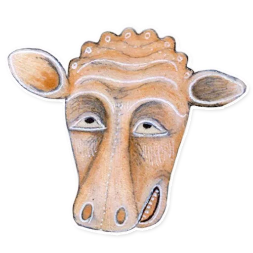 Sticker from the "suffering medieval faces" sticker pack