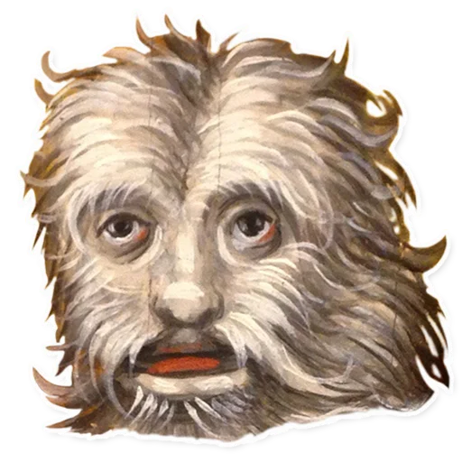 Sticker from the "suffering medieval faces" sticker pack