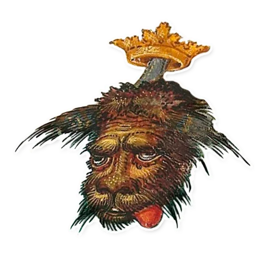 Sticker from the "suffering medieval faces" sticker pack