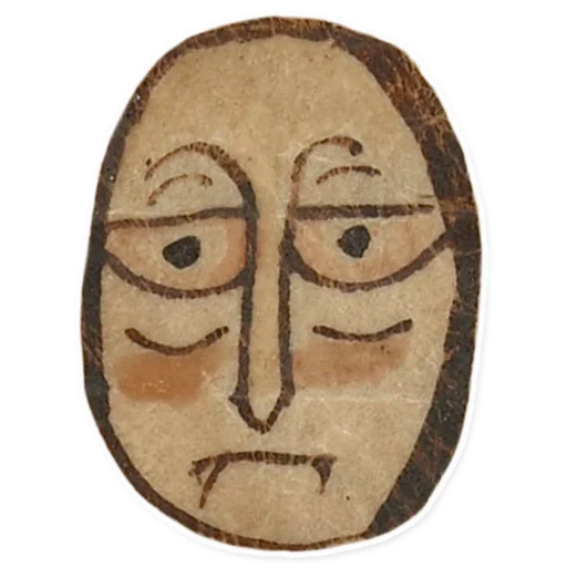 Sticker from the "suffering medieval faces" sticker pack