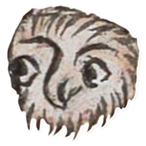 Sticker from the "suffering medieval faces" sticker pack