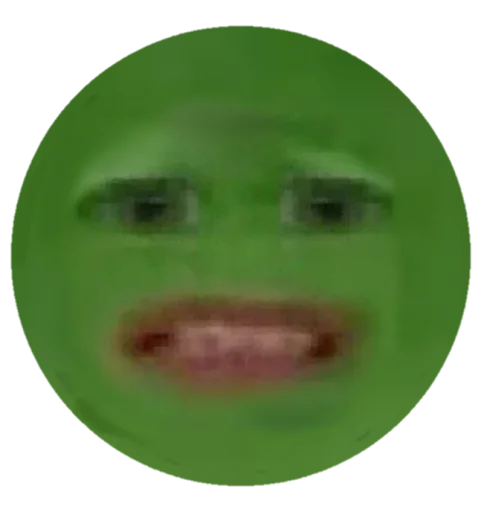 Sticker from the "Pepe memes" sticker pack