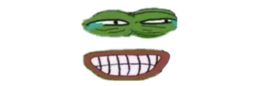 Sticker from the "Pepe memes" sticker pack