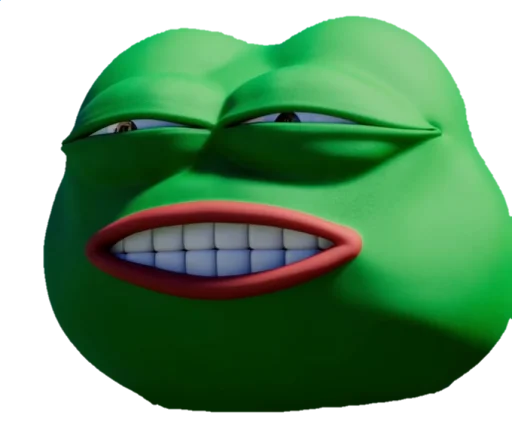 Sticker from the "Pepe memes" sticker pack