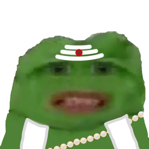 Sticker from the "Pepe memes" sticker pack