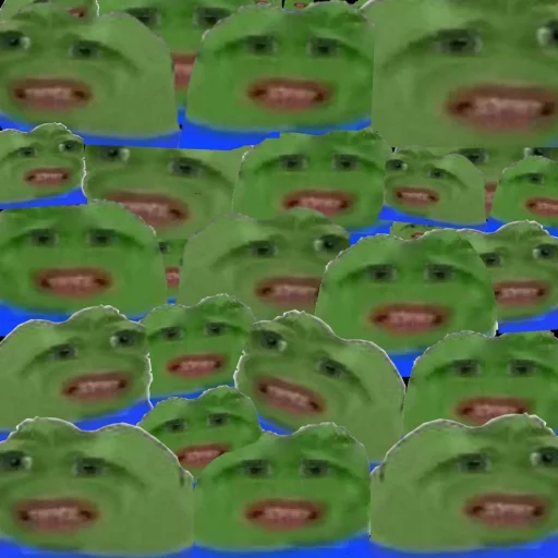 Sticker from the "Pepe memes" sticker pack