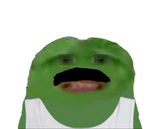 Sticker from the "Pepe memes" sticker pack