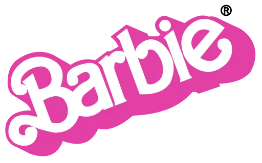 Sticker from the "?Barbie drawings?" sticker pack