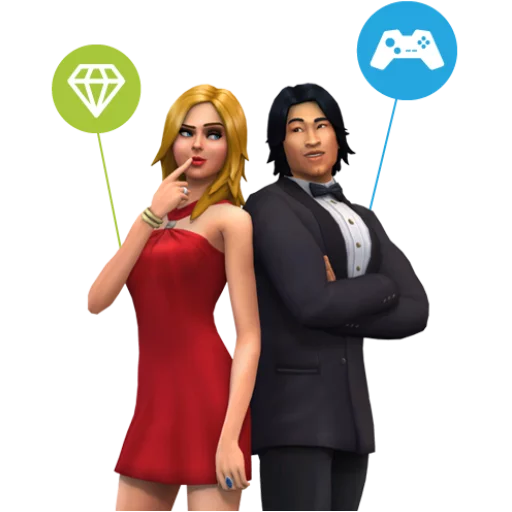 Sticker from the "💎 SIMS4 💎" sticker pack