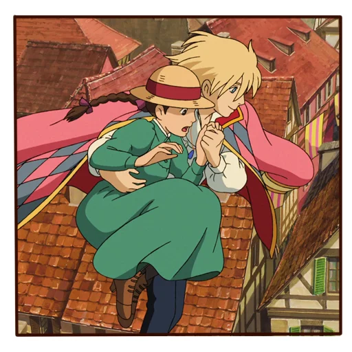 Sticker from the "Howls moving castle" sticker pack