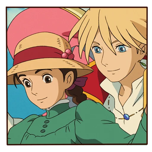 Sticker from the "Howls moving castle" sticker pack