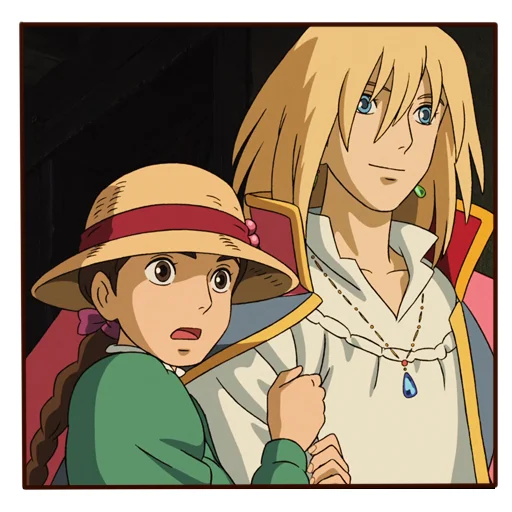 Sticker from the "Howls moving castle" sticker pack