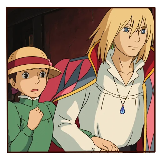 Sticker from the "Howls moving castle" sticker pack