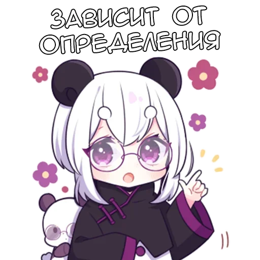 Sticker Панди