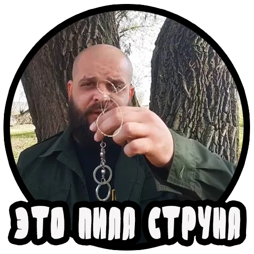 Sticker from the "Vizhivalovo" sticker pack